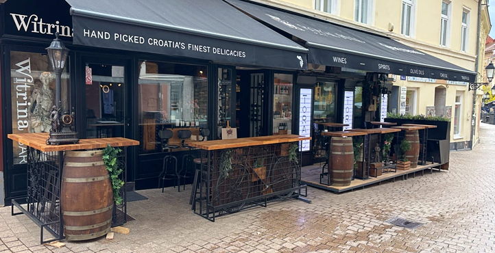Storefront of Market Dolac