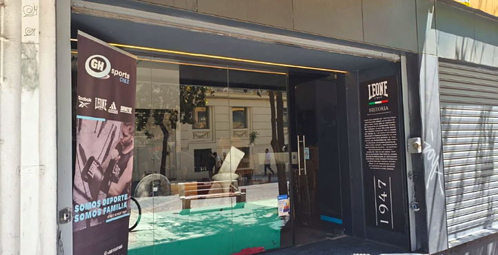 Storefront of Barrio Lastarria