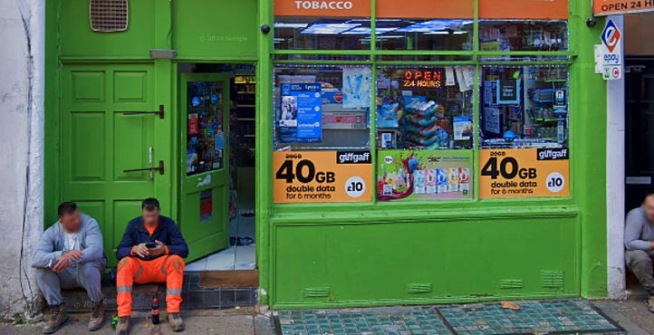 Storefront of Bermondsey