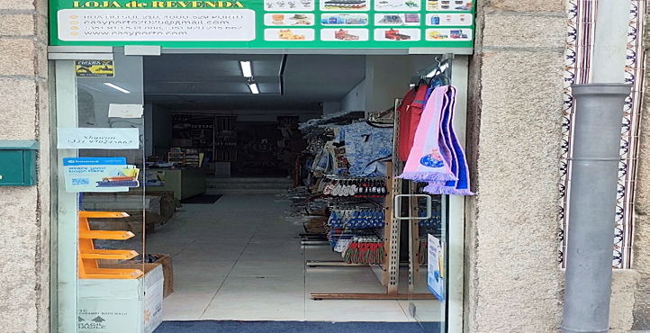 Storefront of Near Porto São Bento Stations