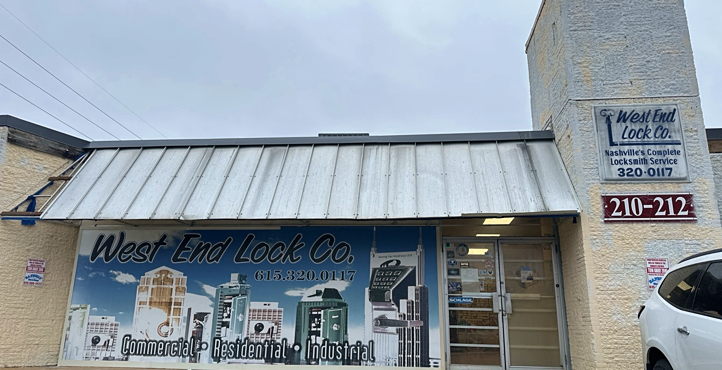 Storefront of Nashville Music Row