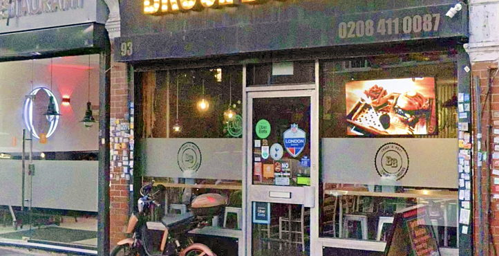 Storefront of Near Bruce Grove Station