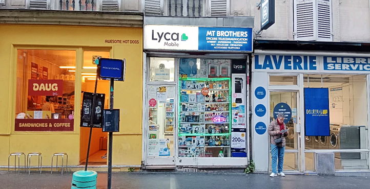 Storefront of Quartier Saint-Georges