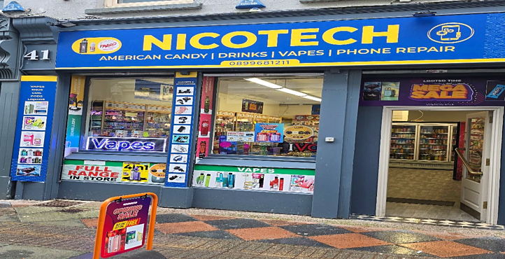 Storefront of Beside St. Patrick's Street