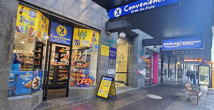 Storefront of Rundle Mall – Near Beehive Corner