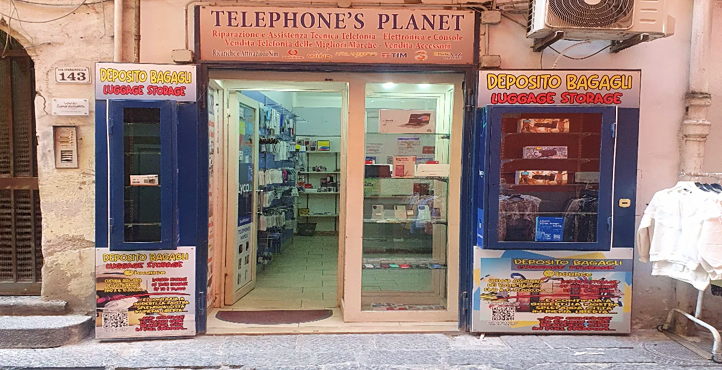 Storefront of Quartieri Spagnoli