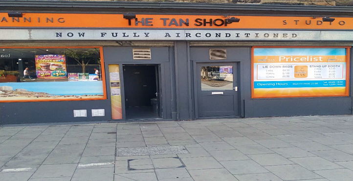 Storefront of Leith Walk