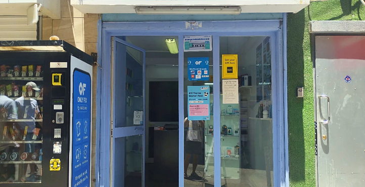 Storefront of ODYCY Malta – Paceville