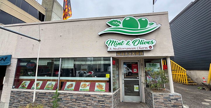Storefront of Near Climate Pledge Arena