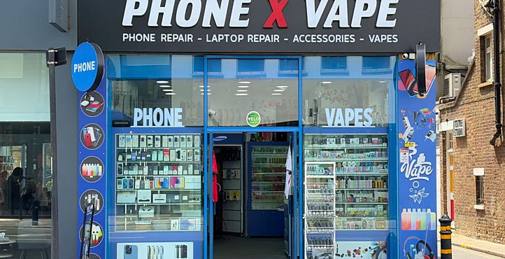 Storefront of Fulham Broadway – the Tube