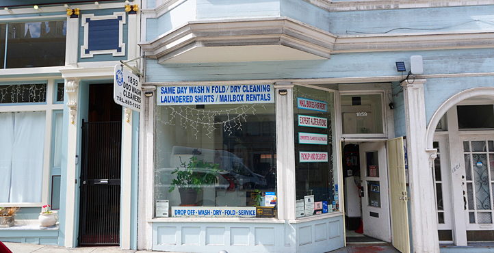 Storefront of North Beach