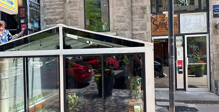 Storefront of Mont Royal Sainte-Catherine