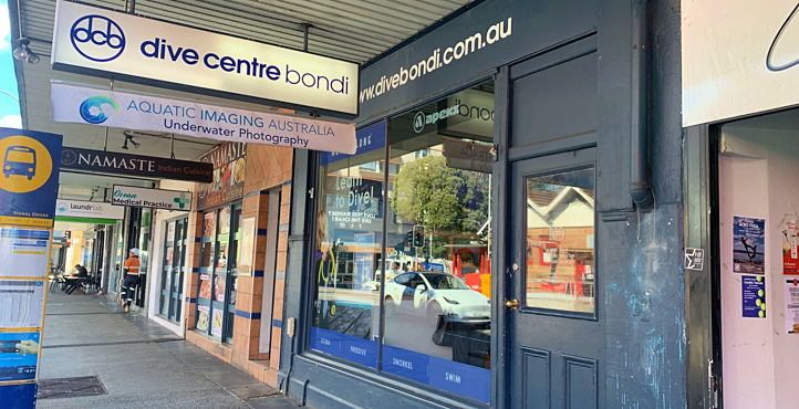 Storefront of Bondi Beach –Bondi Pavilion