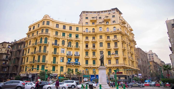 Storefront of Downtown Cairo