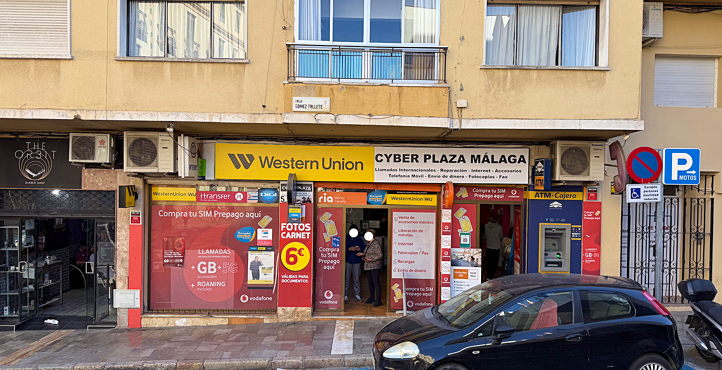 Storefront of Picasso Birthplace – Gómez Pallete