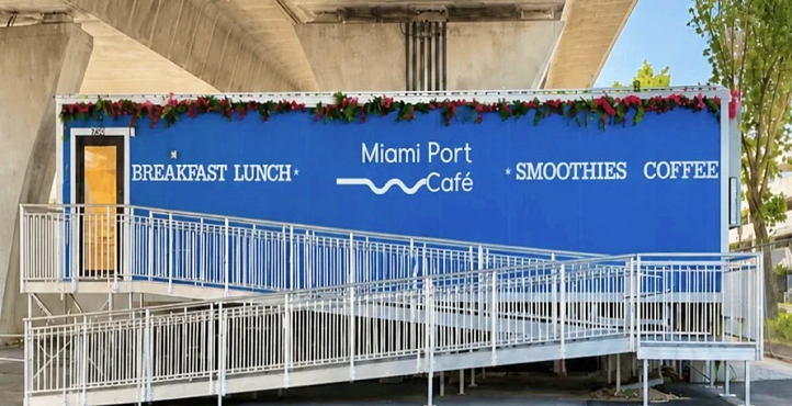 Storefront of Port Miami