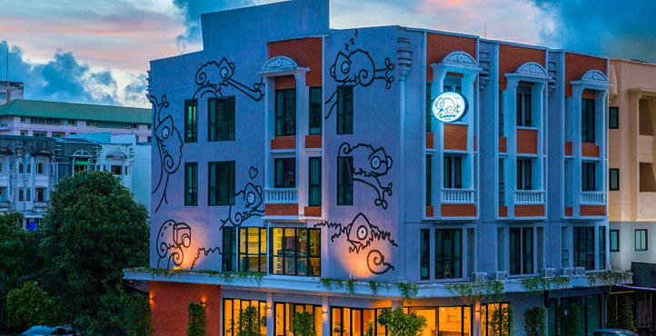 Storefront of Near Phuket Merlin Hotel