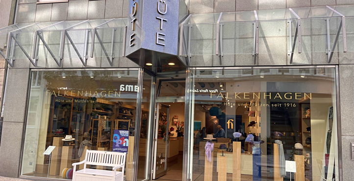 Storefront of Near Binnenalster Lake