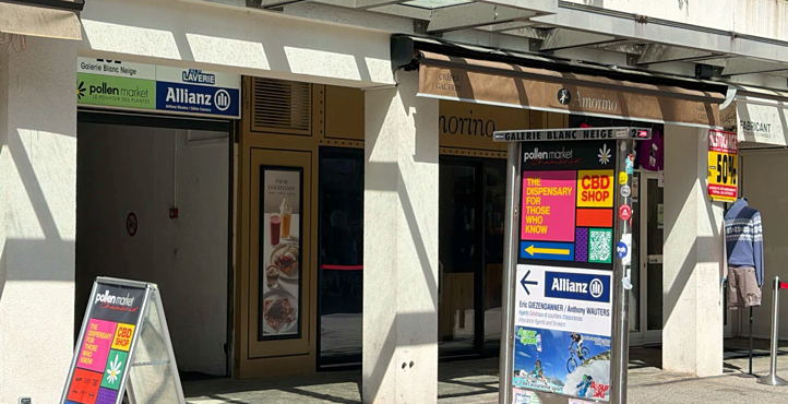 Storefront of Chamonix-Mont-Blanc