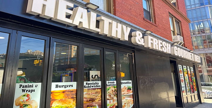 Storefront of Canal Street Varick
