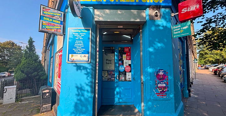 Storefront of Dalmeny Street Albert
