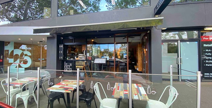 Storefront of Jolimont Station Parade