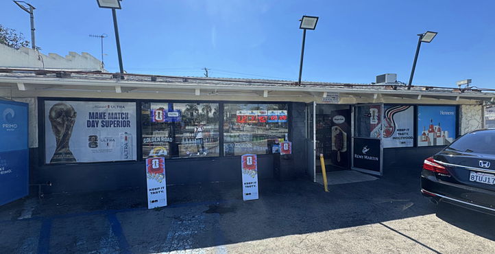 Storefront of Near NFL Los Angeles