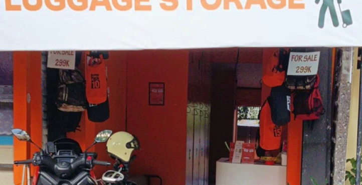 Storefront of Near Padang Bai Harbor