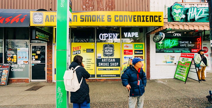 Storefront of East Vancouver