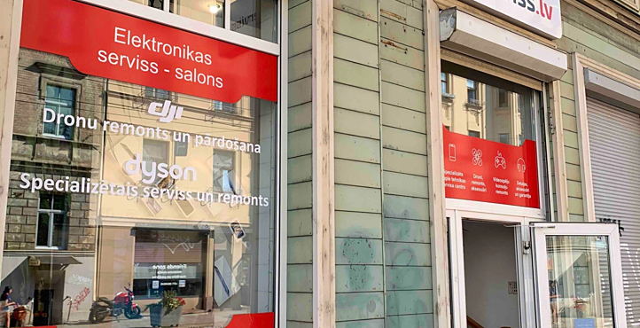 Storefront of Bernu Pasaule