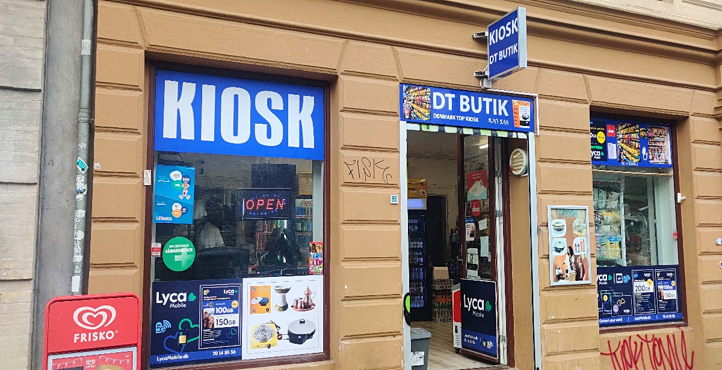 Storefront of Vesterbro – By Frihedsstøtten