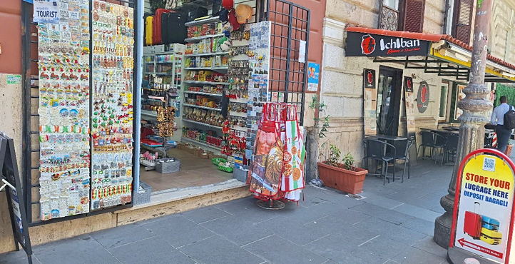 Storefront of Near Piazza dell'Indipendenza