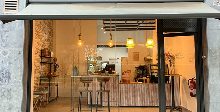 Storefront of Near Sant Martí Neighborhood