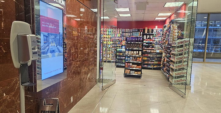 Storefront of Near Calgary Tower Area