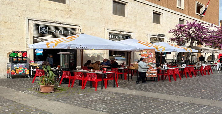 Storefront of Borgo Vatican Area