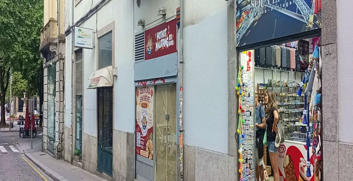 Storefront of Near City Hall