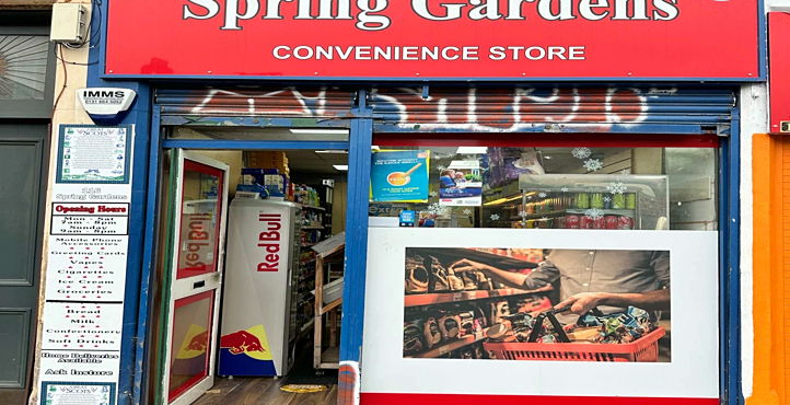 Storefront of Abbeyhill Gardens