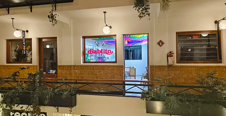 Storefront of Barrio Alameda Centro