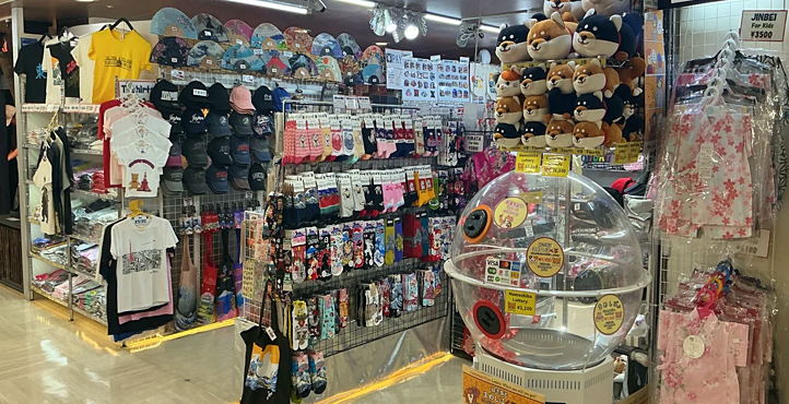 東京プリント工房の店頭