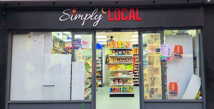 Storefront of Richmond Station Kew