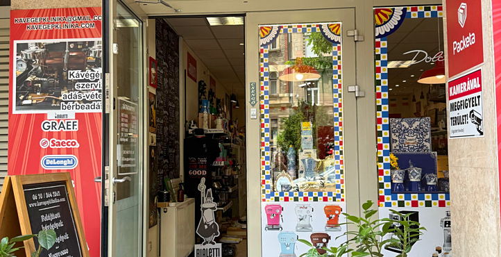 Storefront of Near Pesti Magyar Színház