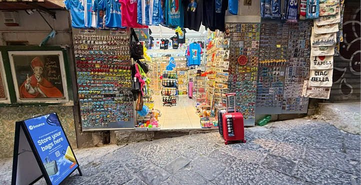Storefront of Near Piazza del Plebiscito