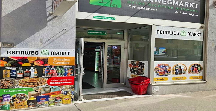 Storefront of Fasanviertel