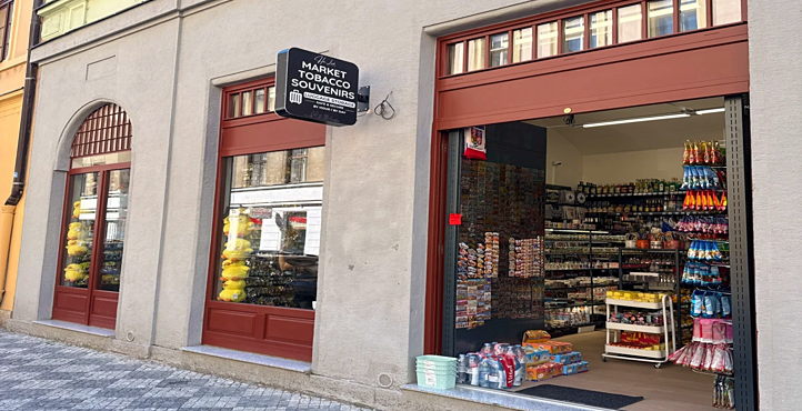 Storefront of Náměstí Republiky – Soukenická