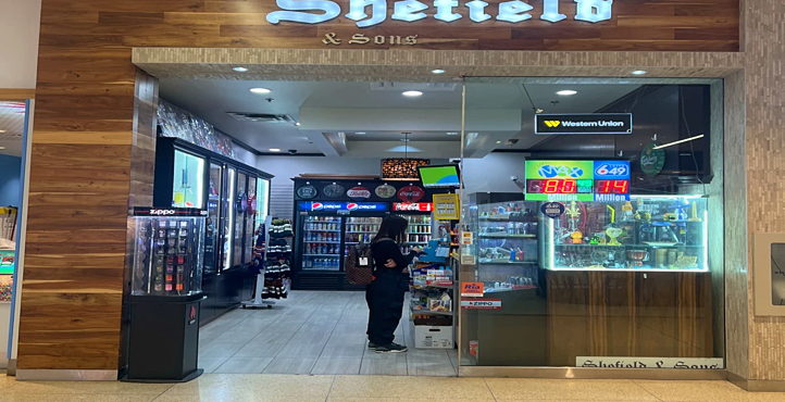 Storefront of West Edmonton Mall Vicinity