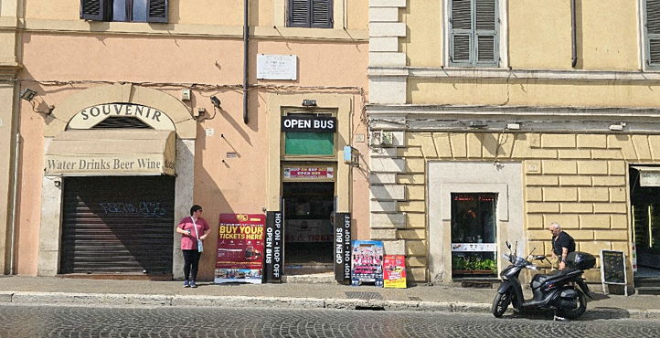 Storefront of Near Teatro di Marcello