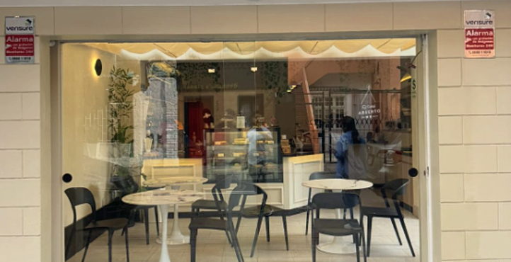 Storefront of Near Benavides Station